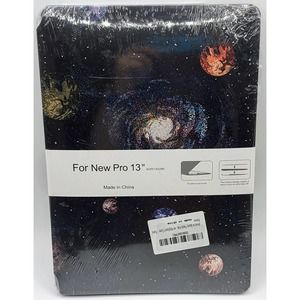 MacBook Pro 13" Case + Keyboard Cover A2251/A2289 Universe Space Theme - New